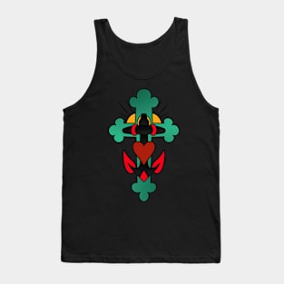 Trinity cross Tank Top